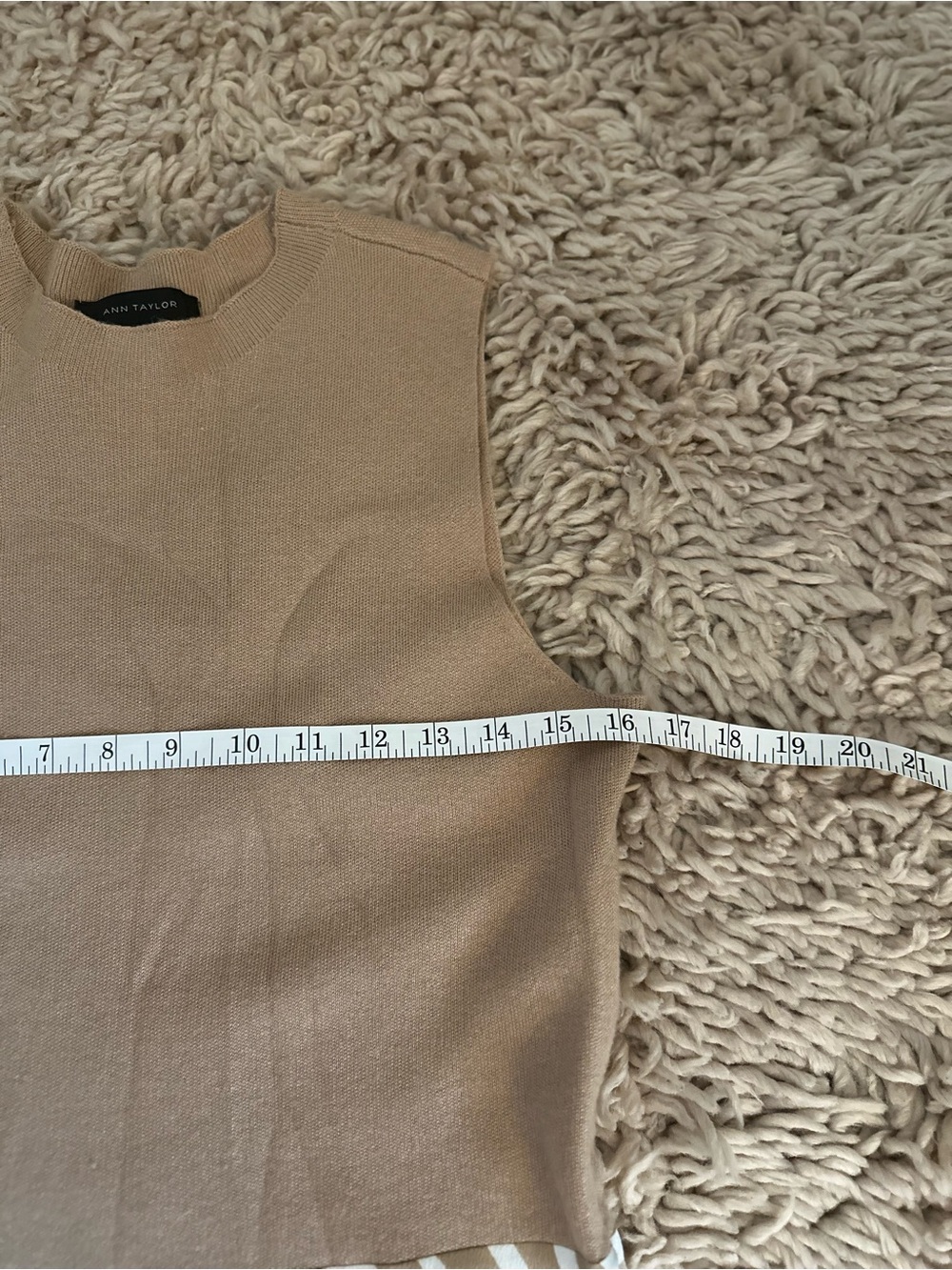 Ann Taylor Mixed Media A-Line Dress - Picture 4 of 7